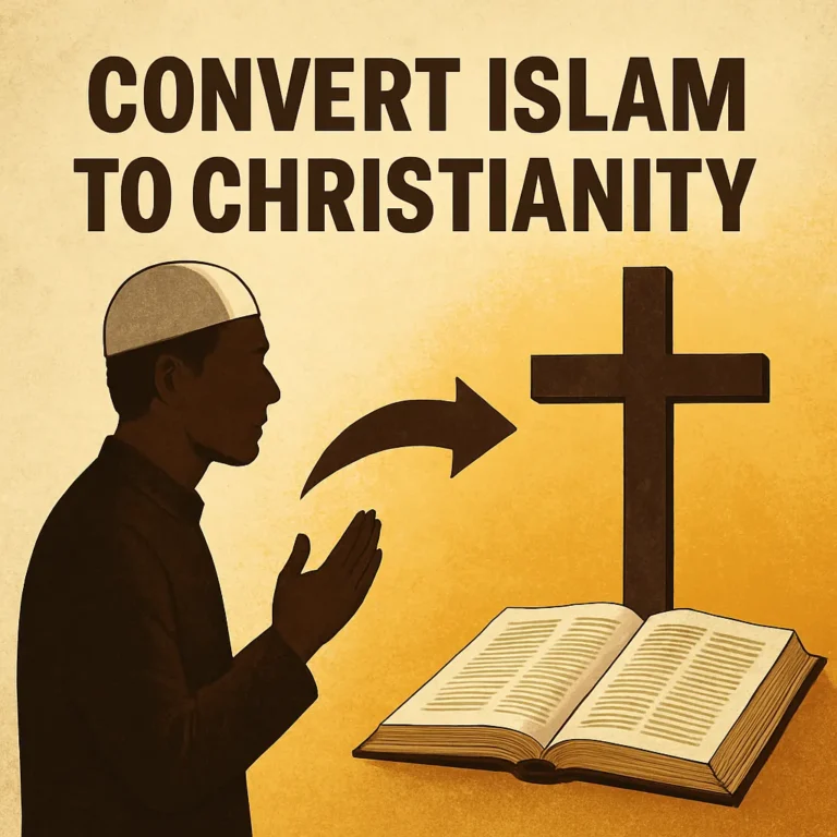 convert islam to christianity