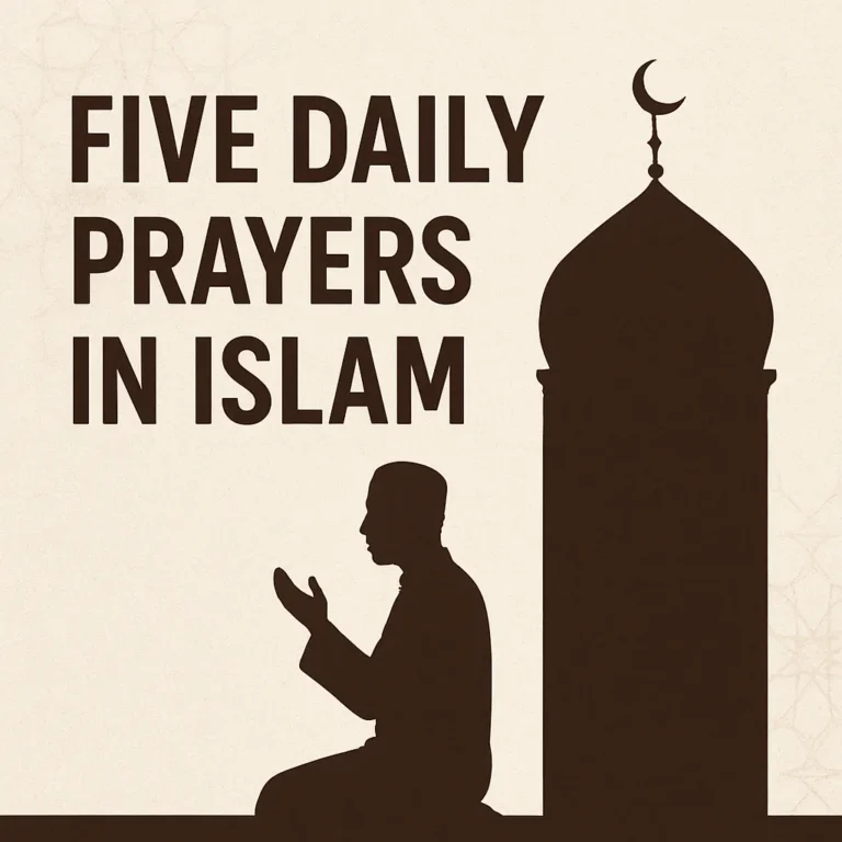 five daily prayers in islam