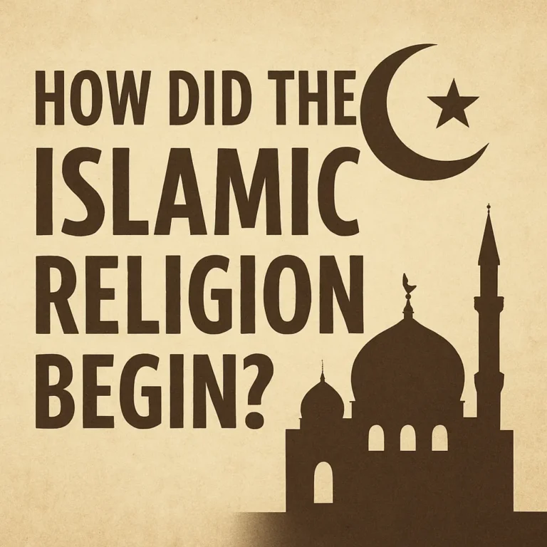 how did the islamic religion begin
