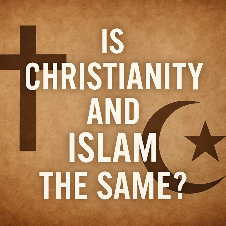 is christianity and islam the same