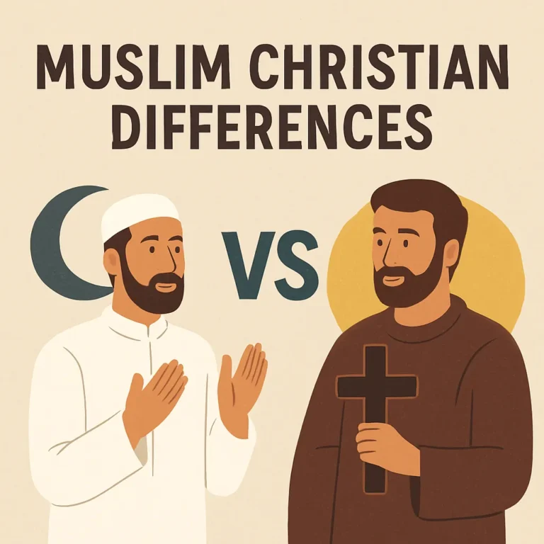muslim christian differences