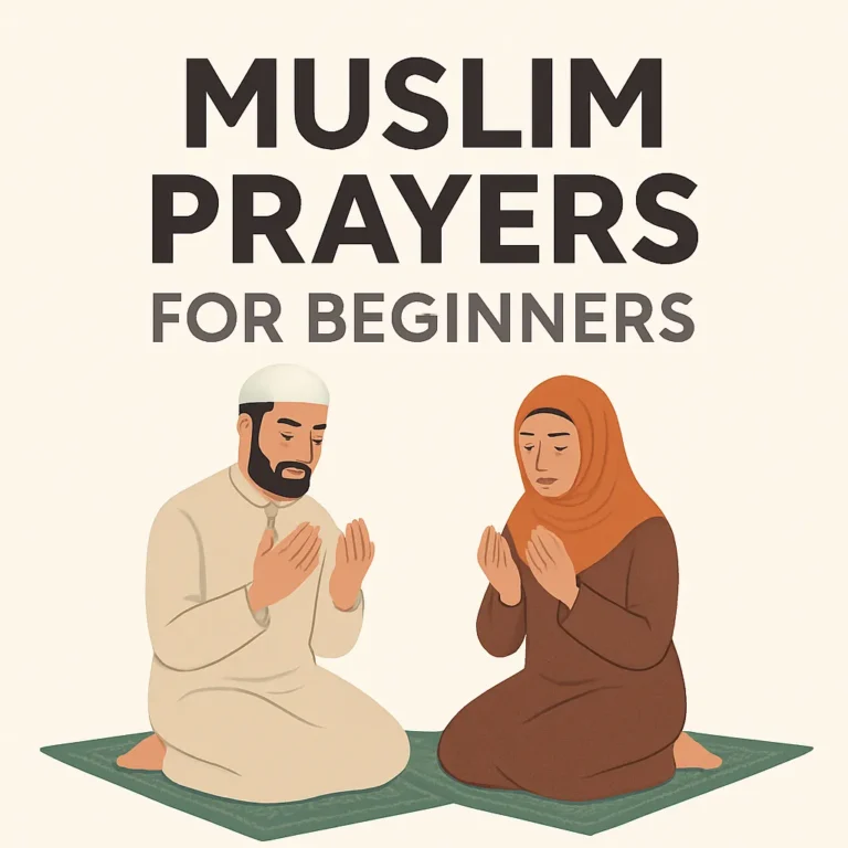 muslim prayers for beginners