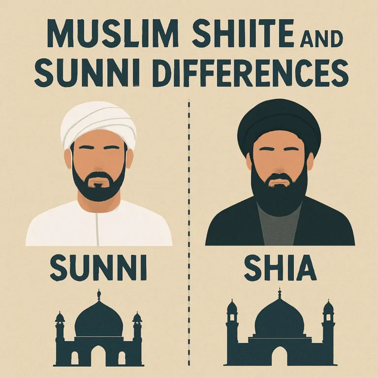 muslim shiite and sunni differences
