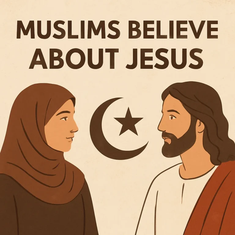 muslims believe about jesus