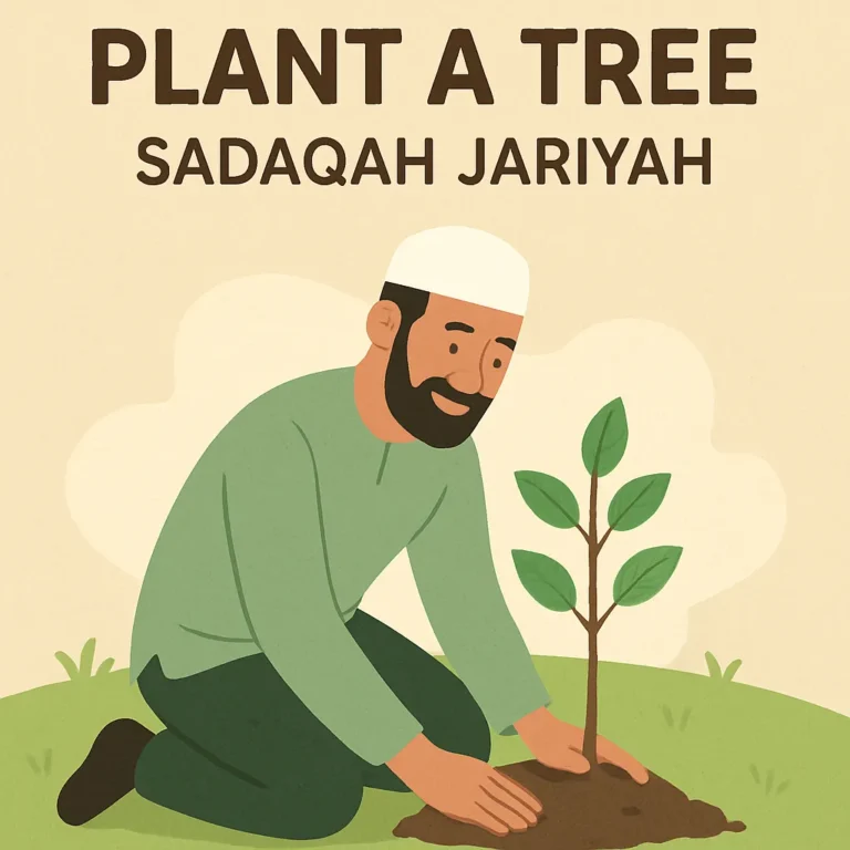 plant a tree sadaqah jariyah