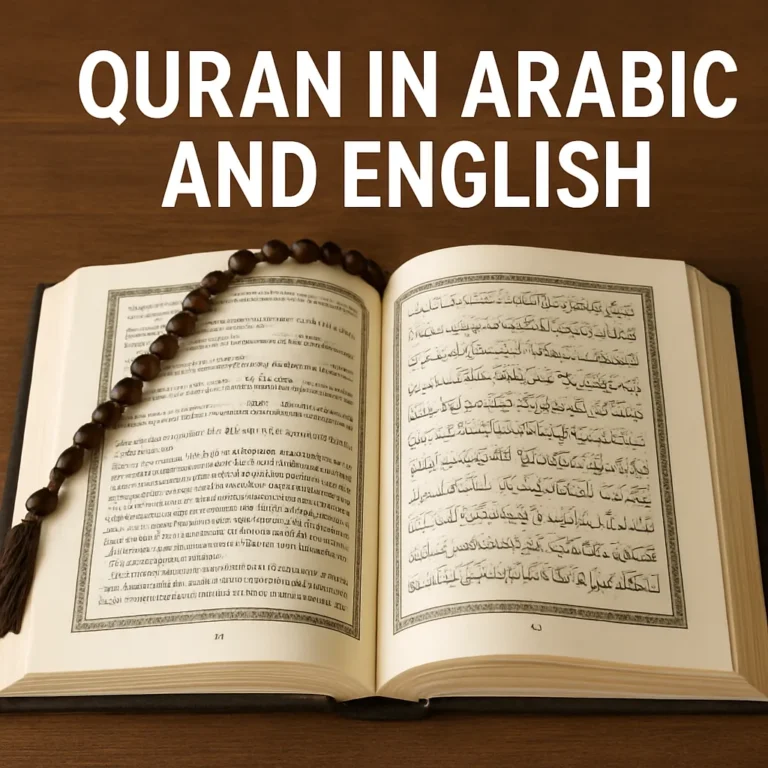 quran in arabic and english