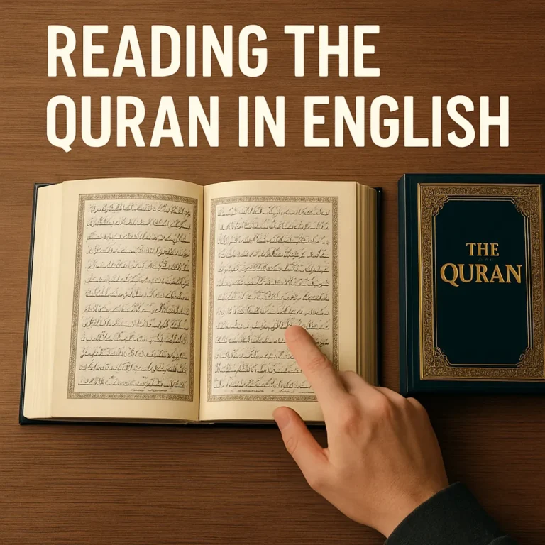 reading the quran in english