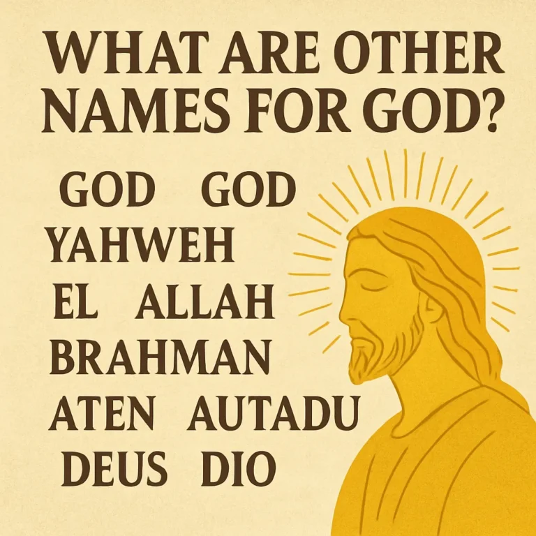 what are other names for god