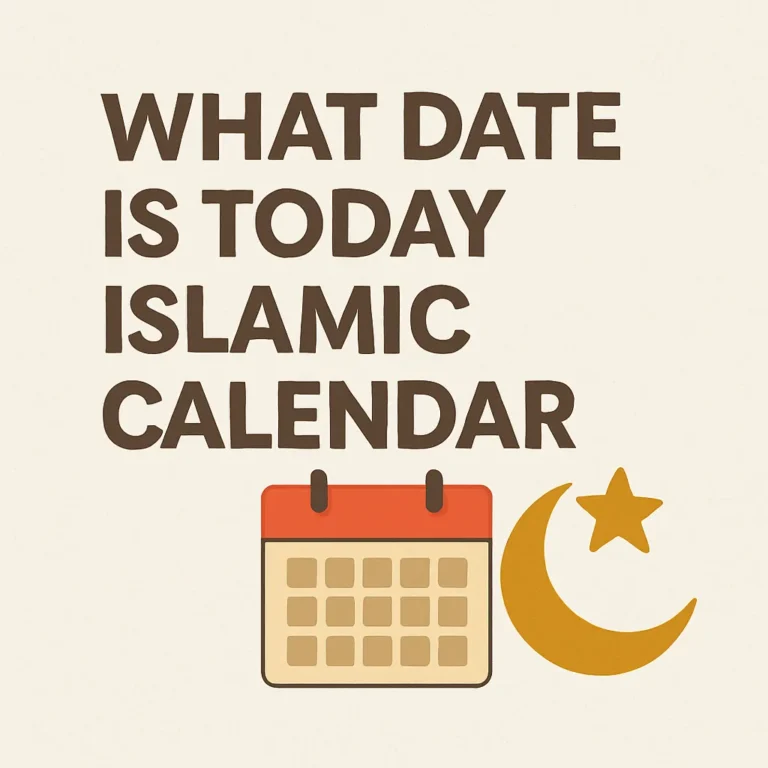 what date is today islamic calendar