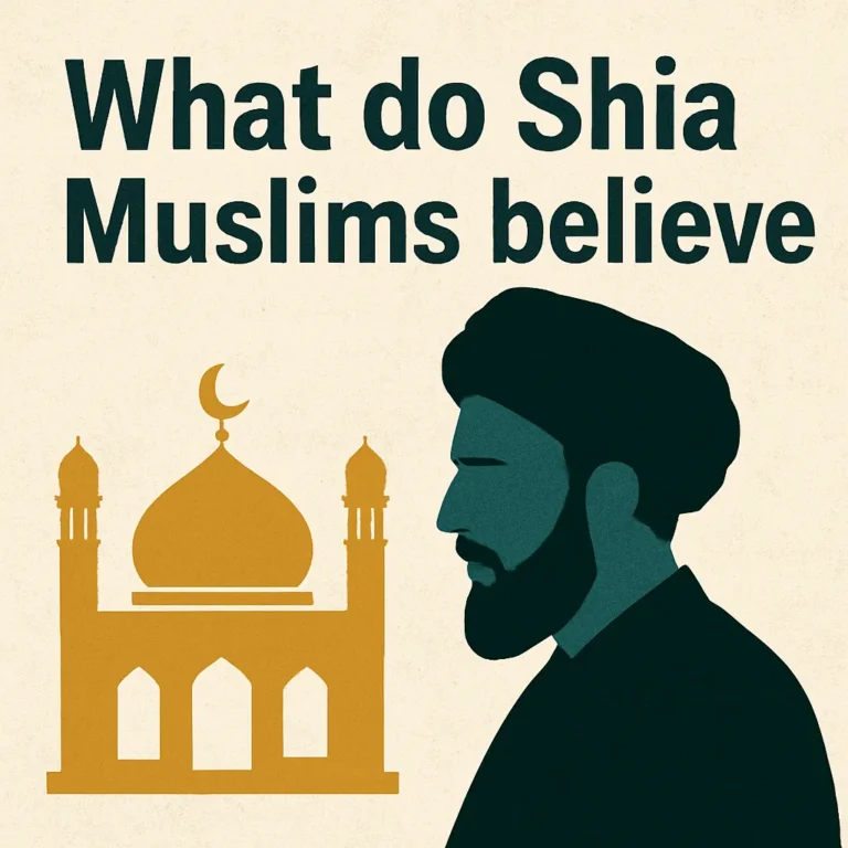 what do shia muslims believe