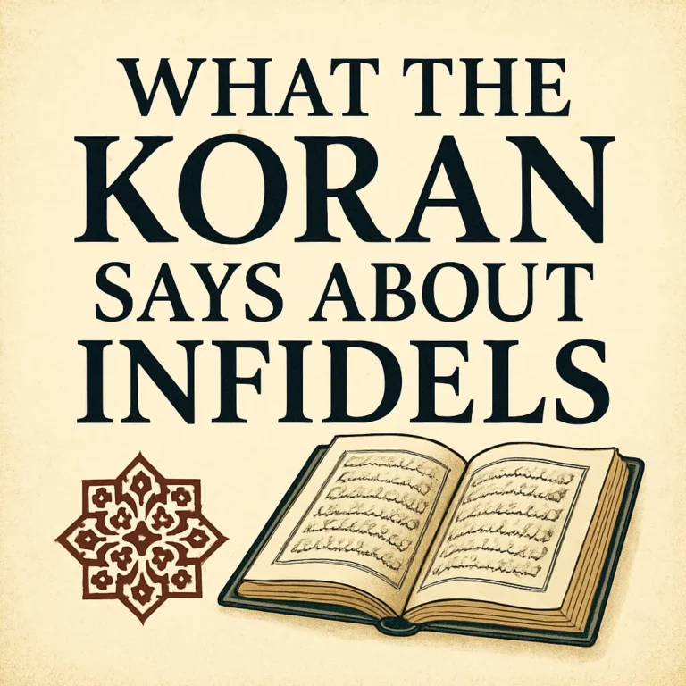 what the koran says about infidels